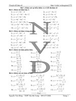 1. Khảo sát SBT và vẽ ĐTHS