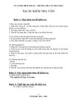 De KT 45p(HKI) N.Van 6- co dap an va ma tran