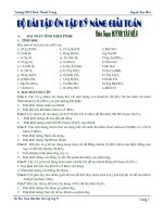 Bai tap so cap Hoa 9