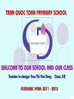 Giáo án Tiếng Anh 3