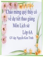 BAI 6: VĂN HÓA CỔ ĐẠI