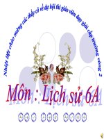 Bài 11:(Tiết 2) Những chuyển biến trong đời sống xã hội