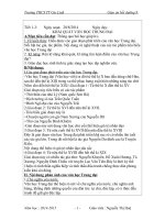 Giáo án bồi dưỡng ngữ văn lớp 9