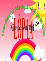 Bai 7:Ve mau vao hinh qua ( Trai cay).