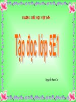 Tap doc : Nhung con seu bang giay