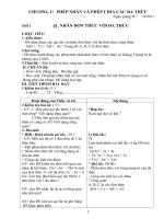 Giáo án Đại số 8. 2011-2012