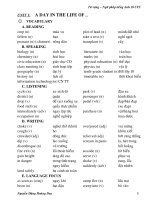 Từ vựng- ngữ pháp TAct chuẩn