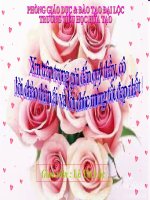 TĐ : TRUNG THU ĐỘC LẬP - TUẦN 7