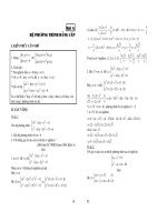 Tai lieu toan  Trac nghiem He phuong trinh dang cap