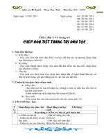 bai 1 giao an Mỹ Thuật 6 cực chuẩn