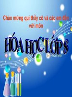 Bai 19: Chuyen doi khoi luong - the tich - luong chat