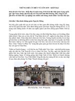 NHỮNG ĐIỀU ÍT BIẾT VỀ CÔN SƠN