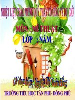 bài8: VTM- Mẫu vẽ có dạng hình trụ hình cầu