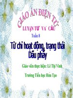 Luyện từ và câu_Lớp 2_Tuần 8