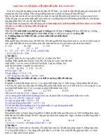 dùng toán tổ hợp để giải bài tập sinh