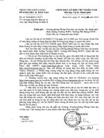 V/v sử dụng hộp thư điện tử và truy cập trang thông tin điện tử