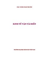 Kinh te van tai bien