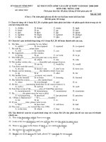 DE THI VAO 10- 2008-2009