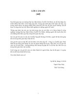 Ứng dụng các công cụ thống kê để nâng cao chất lượng làm việc của KCS tại nhà máy đế của công ty cổ phần giày Thái Bình - LV Đại học Bách Khoa