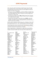 2000 Keywords - Vốn Từ Cơ Bản Cần Nắm Vững