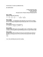 Đề thi học sinh giỏi lớp 9, năm học 2008-2009