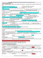 Bài tập lượng tử ánh sáng+vật lý hạt nhân LTĐH