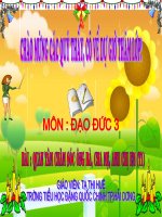 Quan tâm, chăm sóc ông bà, cha mẹ, anh chị em (T1)