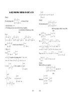 Tai lieu toan He phuong trinh chua can