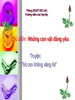 Những con vật bé yêu