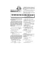 tập dượt khai thác các  đẳng thức đã biết.