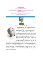 Thu gui truong hoc ( của nhà giáo dục nổi tiếng Krishnamuri)