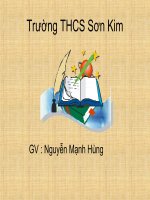 Bài 21 : Chi tiết máy và lắp ghép