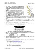 Đề thi tin học 3