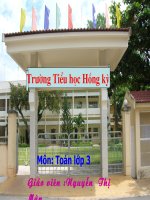 Toan 4: Nhan so co bon chu so