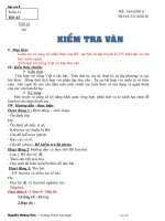 GIÁO ÁN NGỮ VĂN 8 (TUẦN 11-24)