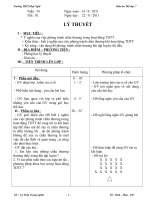 Giáo án TD7 Theo chuẩn kiến thức