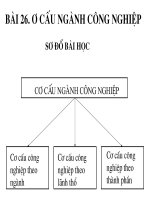 bai 26.Co cau nganh cong nghiep