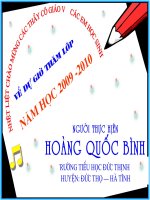 Bài 9: Vẽ màu vào hình có sãn