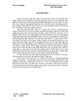 Đồ án tốt nghiệp Thiết kế hệ thống xử lý nước thải công nghiệp