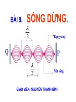 Bài 9: Sóng dừng