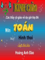 Bai: Hinh Thoi