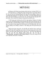 SKKN: Phương pháp soạn giáo án tiết ôn tập chương