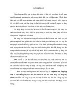 nghiên cứu tổng hợp một số hợp chống ôxy hoá cho dầu nhờn và dầu bôi trơn động cơ, thuộc họ amin