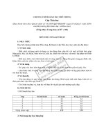 Chương trình giáo dục phổ thông phần 3