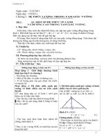 giáo an hình học 2011 - 2012