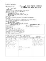 Bài 1: Dao động điều hoà