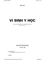 tài liệu vi sinh y học