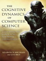 the cognitive dynamics of computer science - cost-effective large scale software development (2006)