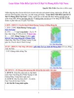 Lược Khảo Niên Biểu Lịch Sử Cổ Đại Và Phong Kiến Việt Nam (Sửa đổi, bổ sung)