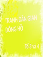 Tranh dân gian Đông Hồ